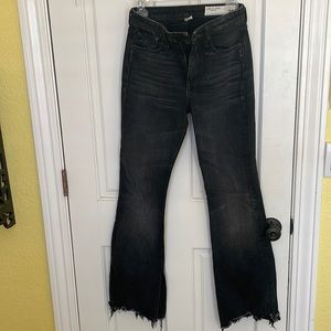 Rag and bone wide leg jeans